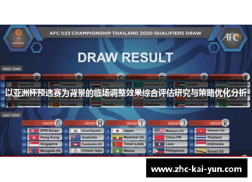 以亚洲杯预选赛为背景的临场调整效果综合评估研究与策略优化分析
